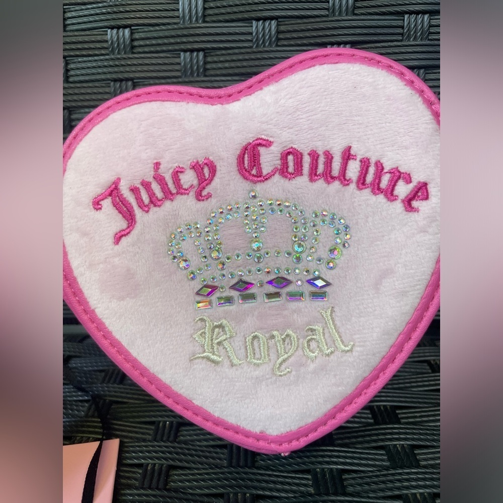 Juicy Couture Wallet,Juicy Couture Pink Heart Pouch,Women’s Wallet, Pink Wallet. - Picture 6 of 6